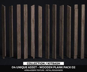 Wooden Plank Pack Vol 02