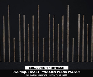 Wooden Plank Pack Vol 05
