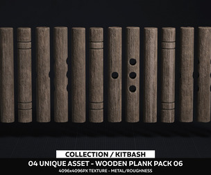 Wooden Plank Pack Vol 06