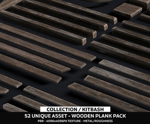 Wooden Plank Pack