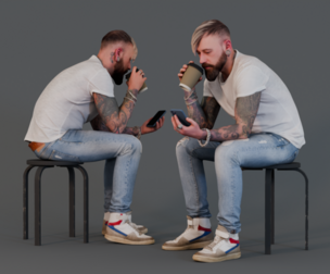 Coffee and Smartphone - Modern Urban Break