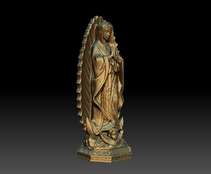 Our Lady of Guadalupe statue