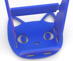Tablet stand - kitty