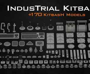 Industrial Kitbash-V3- Control Panel Details
