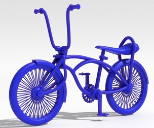simple bike print ready