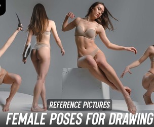 990 Female Poses for Drawing