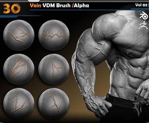 Vein VDM Brush /Alpha Vol 03