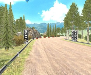 Race Track Road Racing Map Unity and Fbx