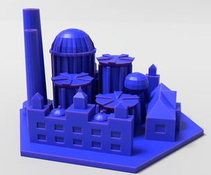 HEX pawn for a board game  e g Scythe