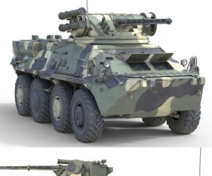 BTR 3 Armored Personnel Carrier