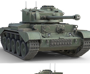 Comet 1 A34 British Cruiser Tank