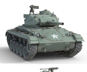 M24 Chaffee American Light Tank