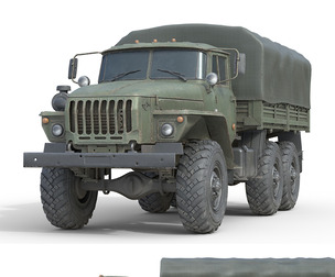 Ural 4320 Military Truck