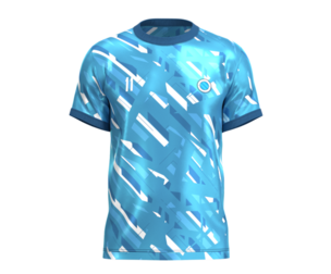 Soccer Football Sky Blue with white color Jersey Player-11  | Marvelous | Blender