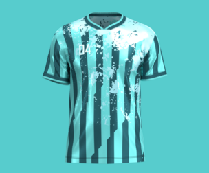 Soccer Football Sports Jersey-04  | Marvelous | Blender