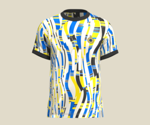 Soccer Football White and Yellow Jersey Player-11  Marvelous | Blender