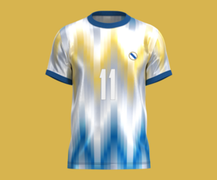 Soccer Football White Jersey Player-11  | Marvelous | Blender