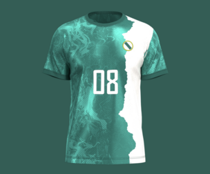 Soccer Green Jersey Player-08  | Marvelous | Blender