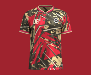Soccer jersey Player-06 V2  | Marvelous | Blender