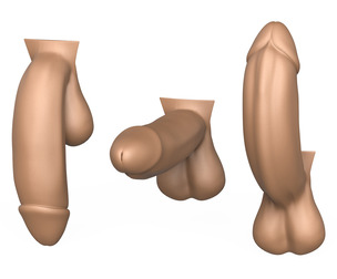 3D Print Ready Monster Penis Collection
