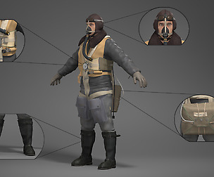 German WWII Pilot
