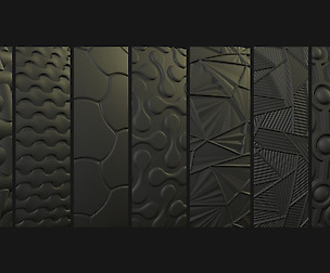 Tileable surface alpha pack