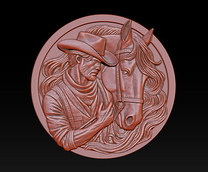 Cowboy Relief Model