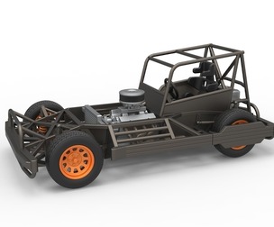 New Zealand Superstock car Base Scale 1:25