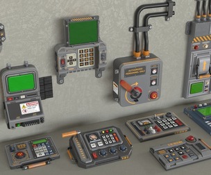 Control Panel 3 - 10 pieces