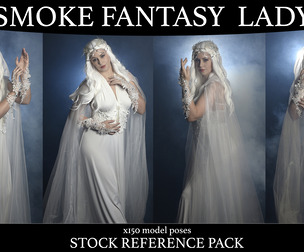 Smoke Fantasy Lady - Stock Model reference Pack