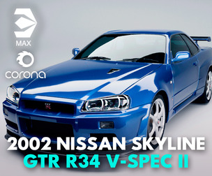 2002 NISSAN SKYLINE GTR R34 V-SPEC II
