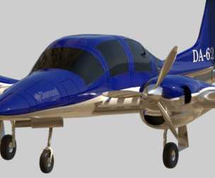 Aircraft diamond da62