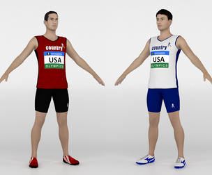 Athletic Runners 2 in 1