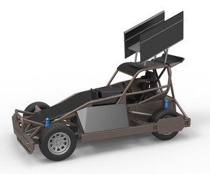 New Zealand Superstock car Version 2 Scale 1:25