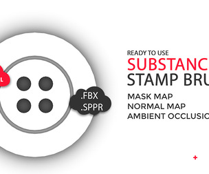 Button Stamp Brush