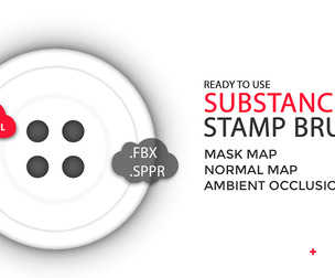 Button Stamp Brush