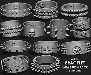Bracelet IMM Brush Pack (12 in One) Vol 3