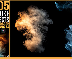 505 Smoke Effects for Photobashing