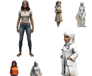 Diverse Characters Collection Vol. 1