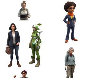 Professional Women Character Pack