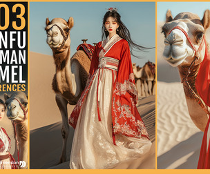 303 Hanfu Woman with Camel
