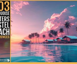 303 Turquoise Waters and Pastel Beach