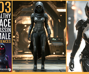 303 Stealthy Space Assassin Female