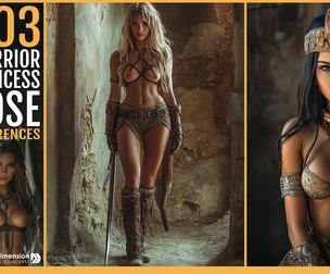 303 Warrior Princess pose