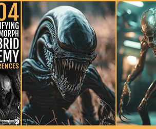 404 Terrifying Xenomorph Hybrid Enemy