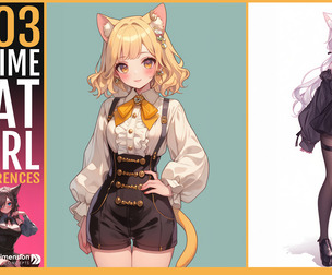 303 Anime cat girl