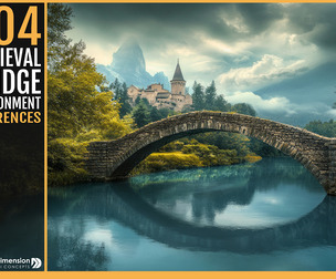 404 Medieval Bridge Environment