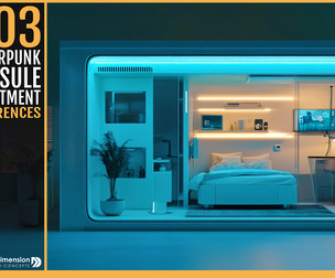 303 Cyberpunk Capsule Apartment