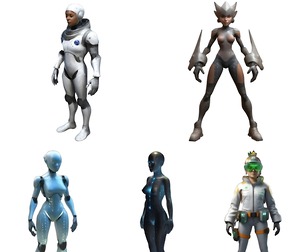 Futuristic Character Pack - Vol. 1