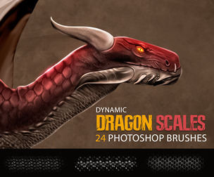 Dragon Scales Brushes